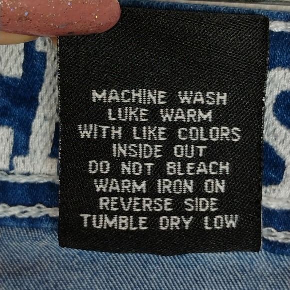 VIP Skinny Jeans Embroidered Functional back Pockets size 5/6 - Picture 5 of 12